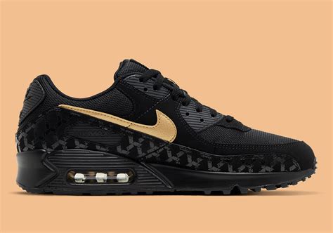 nike air zwart goud|nike air max 90 stockx.